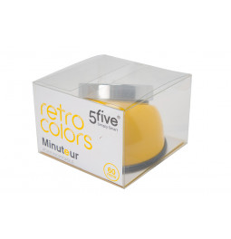 Timer Retro magnet, yellow, D8XH5.5cm