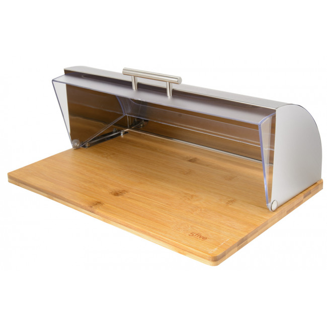 Bread box, bamboo, 39x27.2x15cm