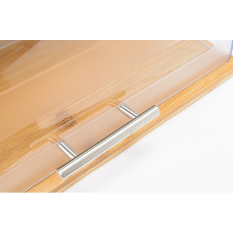 Bread box, bamboo, 39x27.2x15cm