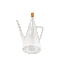 Jar for oil/vinegar, glass, H20cm/ 0.51 L