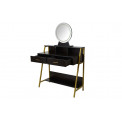 Kosmētikas galdiņš ar spoguli Franca , LED, 90x40x135cm