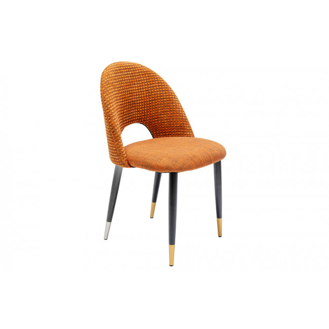 Krēsls Hudson, oranžs, 84x49x54cm, sēdv.h 46.5cm