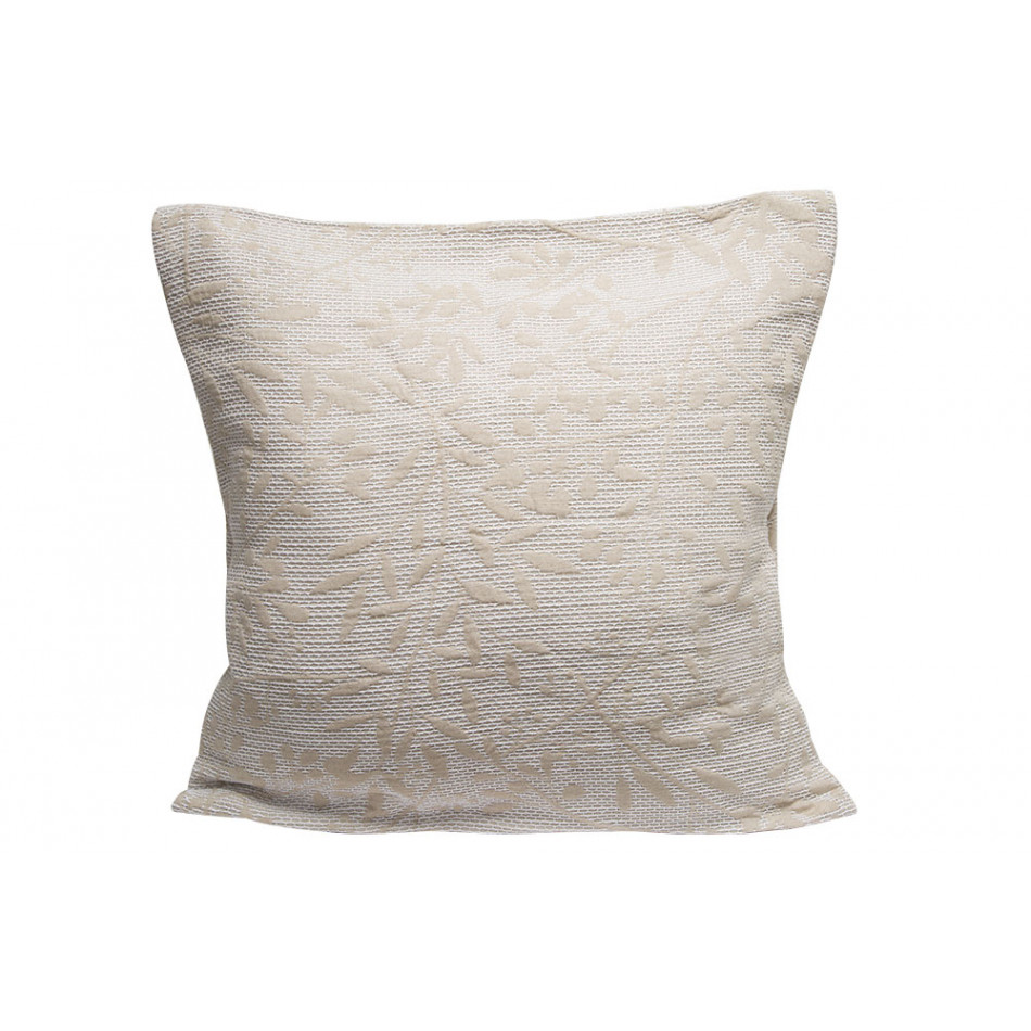 Decorative pillowcase Flakes II, linen, 60x60cm