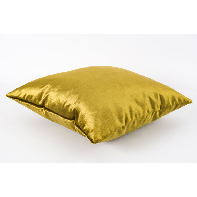 Decorative pillowcase Farah 1008, mustard, 45x45cm