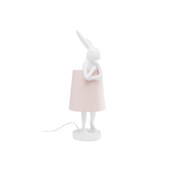 Galda lampa Animal Rabbit, balta, E14 5W (max), 68x23x23cm