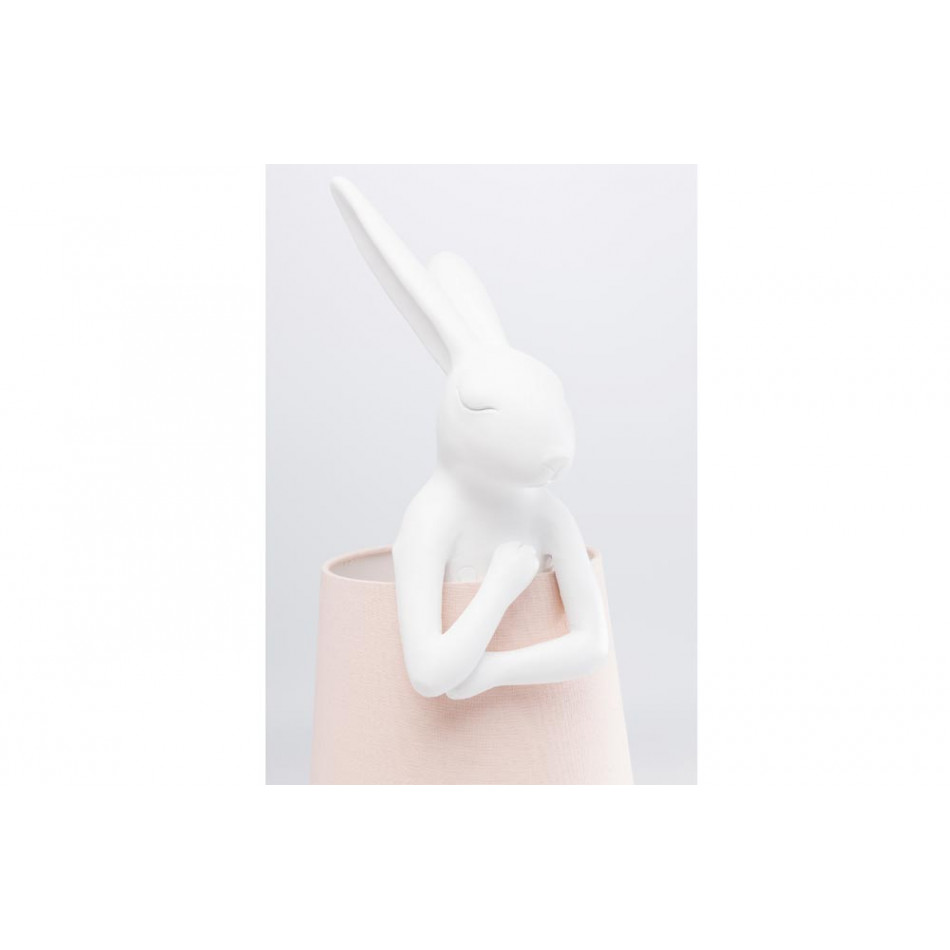 Galda lampa Animal Rabbit, balta, E14 5W (max), 68x23x23cm
