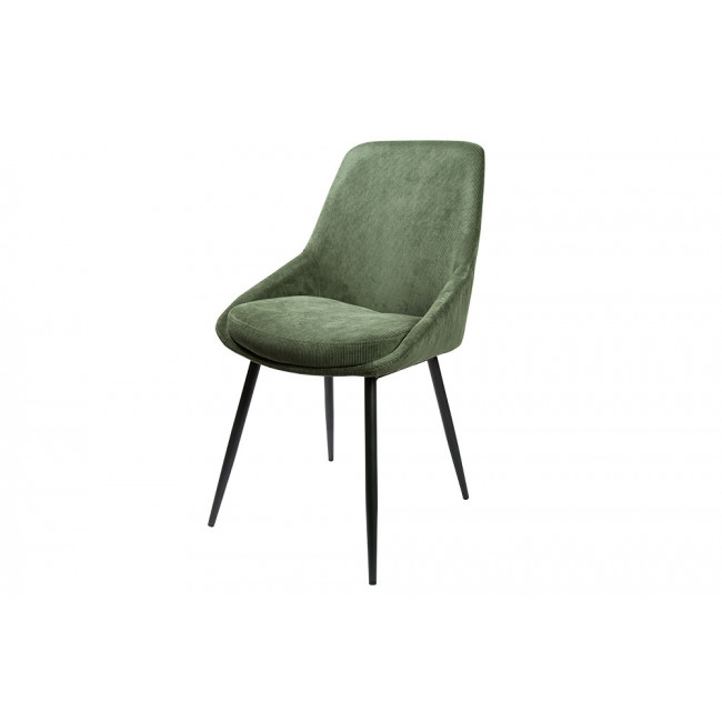 Pusdienu krēsls Summer, zaļš, 60x51x88cm, sēdvirsmas h-49cm 