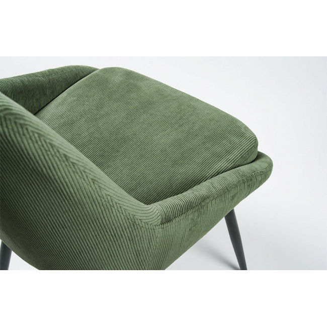 Pusdienu krēsls Summer, zaļš, 60x51x88cm, sēdvirsmas h-49cm 