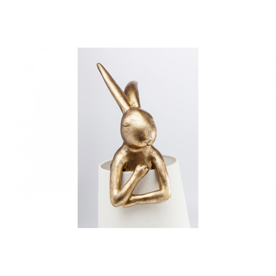 Table lamp Animal Rabbit, gold, E14 5W (max) 68x23x23cm