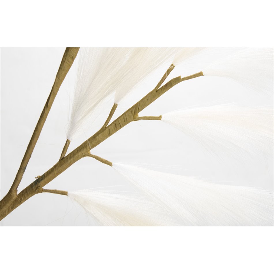 Decorative plant Meskantus CR white, 111cm