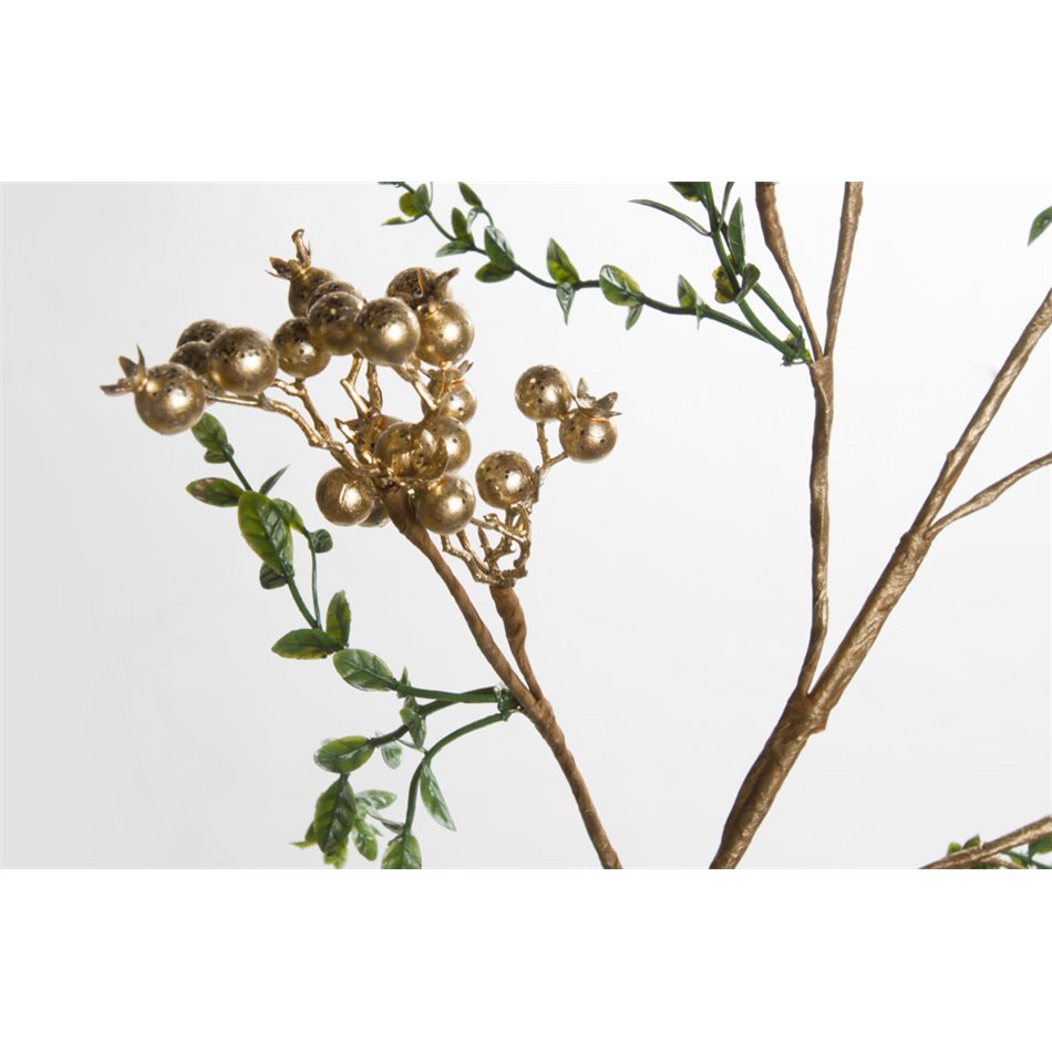 Decorative plant Pottentalla gold G21395, 89cm