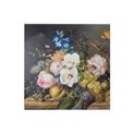 Bilde Flowers, pink/blue, 80x3x80cm