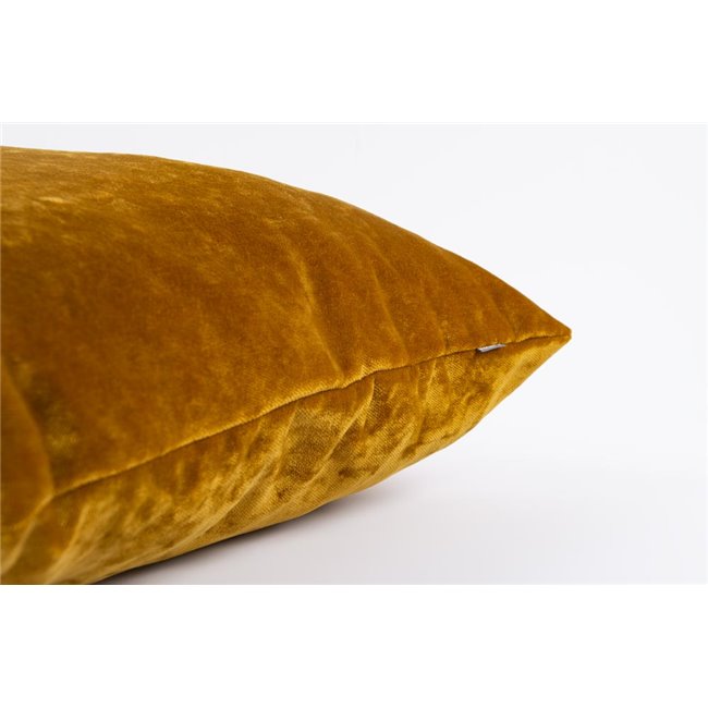 Velvet Decorative pillowcase Celebrity 29, gold, 45x45cm