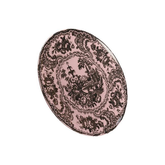 Plate Sakura, pink, D27cm
