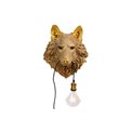 Sienas lampa Wolf Head, 40x27x47cm, LED,40W