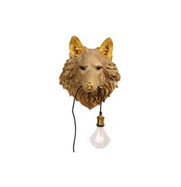 Wall lamp Wolf Head, 40x27x47cm, LED,40W