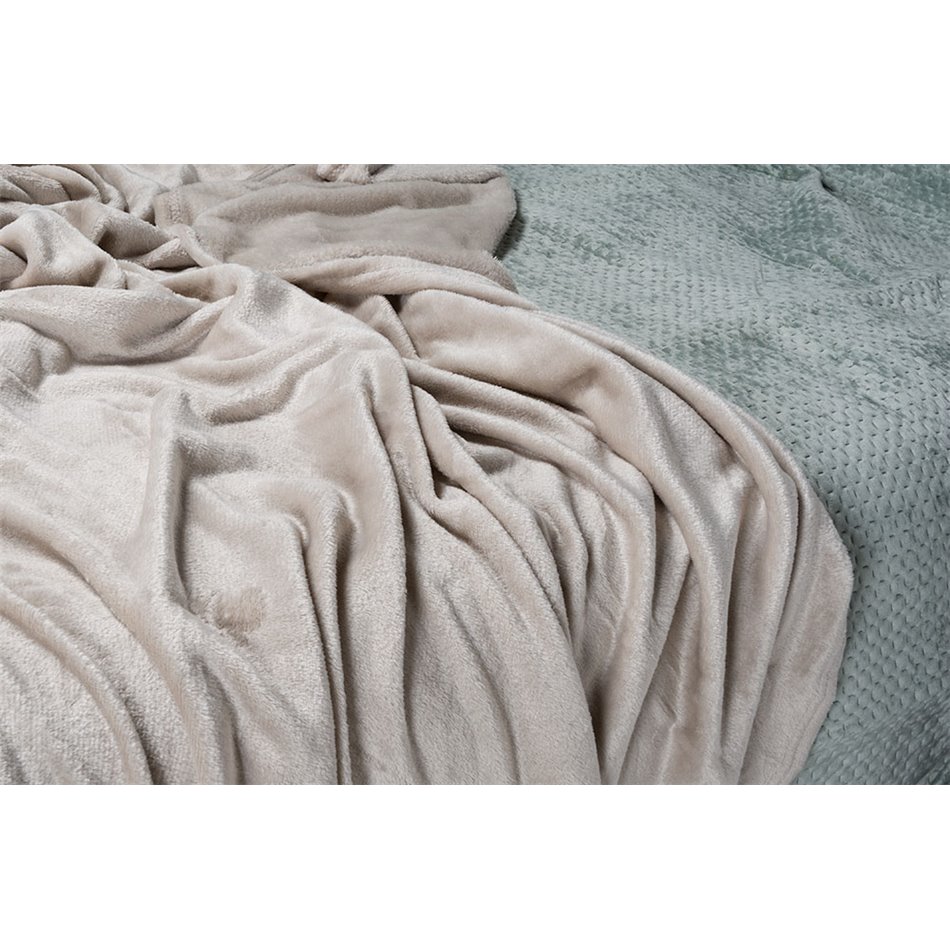 Blanket flanel Atmosphera, linen, 180x230cm