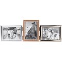 Photo frame Kaleste 3, silver/copper,3 pics 9x13cm