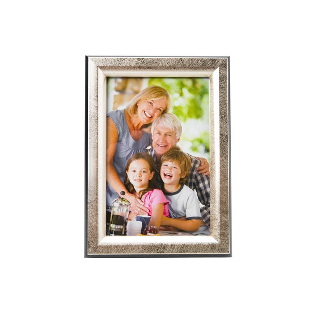 Photo frame Kallio, black/gold, 10x15cm