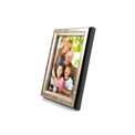 Photo frame Kallio, black/gold, 10x15cm