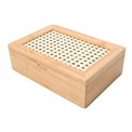 Bamboo tea box, 24x16.5x7.5cm