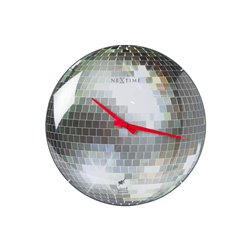 Sienas pulkstenis Disco ball, 35cm