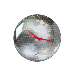 Sienas pulkstenis Disco ball, 35cm