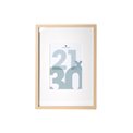 Photo frame Manu, natural, 21x30cm
