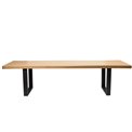 Bench Trave, oak wood veneer,180x38.5x46.5cm