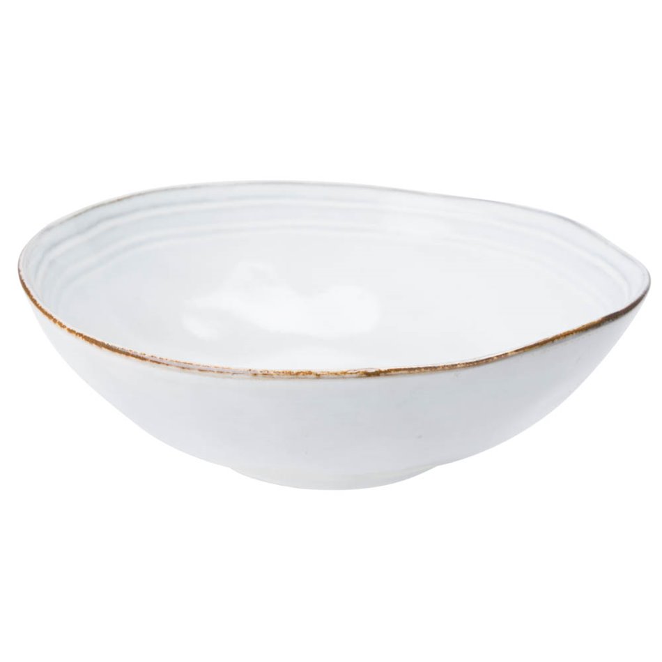 Salad bowl Flower, grey, H8cm, D24cm