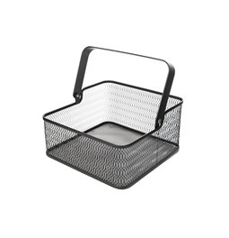 Basket Mayaj L, metal,  L25.5 x W25.5 x H12cm