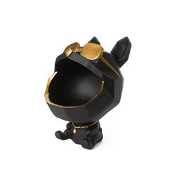 Decorative trinket tray Dog in sunglasses,17x23.5x33.3cm