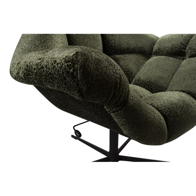 Armchair Wesensi-1, dark olives, 119x103x84cm