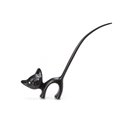 Rotaslietu turētājs Kaķis, melns, 8x15cm