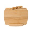 Bamboo cutting board set