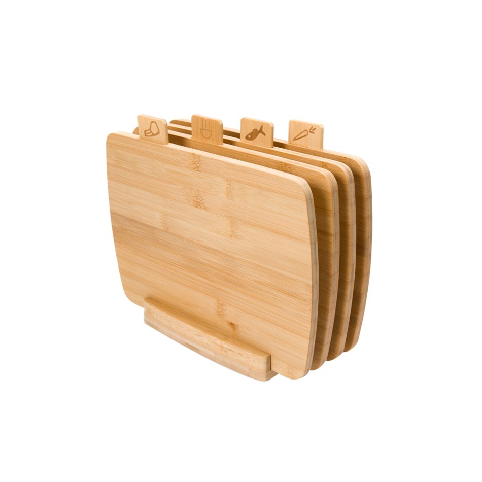 Bamboo cutting board set