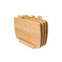 Bamboo cutting board set