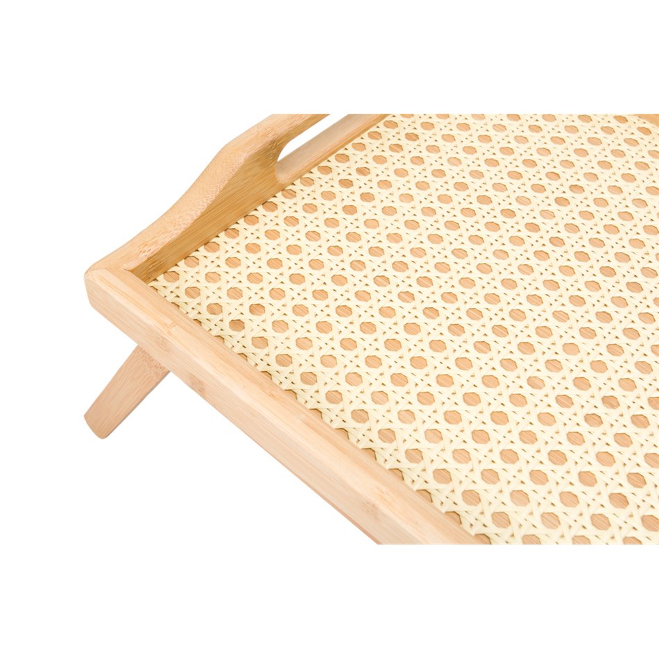 Поднос для кровати Lazy Susan, бамбук, 50x30x6см