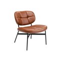 Кресло Enzo, коричневый, 75x62x70cm, высота сиденья 43cm