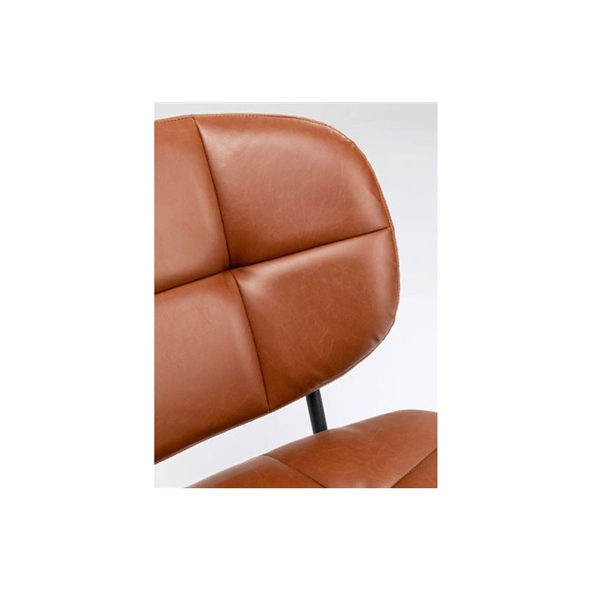 Atpūtas krēsls Enzo, brūns, 75x62x70cm, sēdvirsmas h-43cm