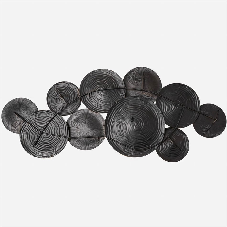 Wall decor Ethnic, golden/grey, 114x5x48cm