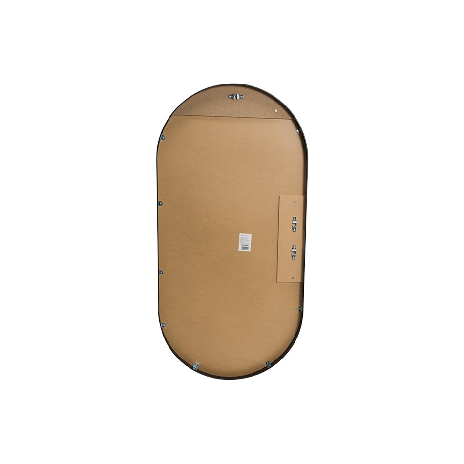 Mirror Isso, black, 50x100cm