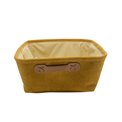 Basket, yellow colour, 31x15cm