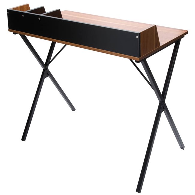 Biroja galds, riekstkoka imitācija, 90x84x50cm
