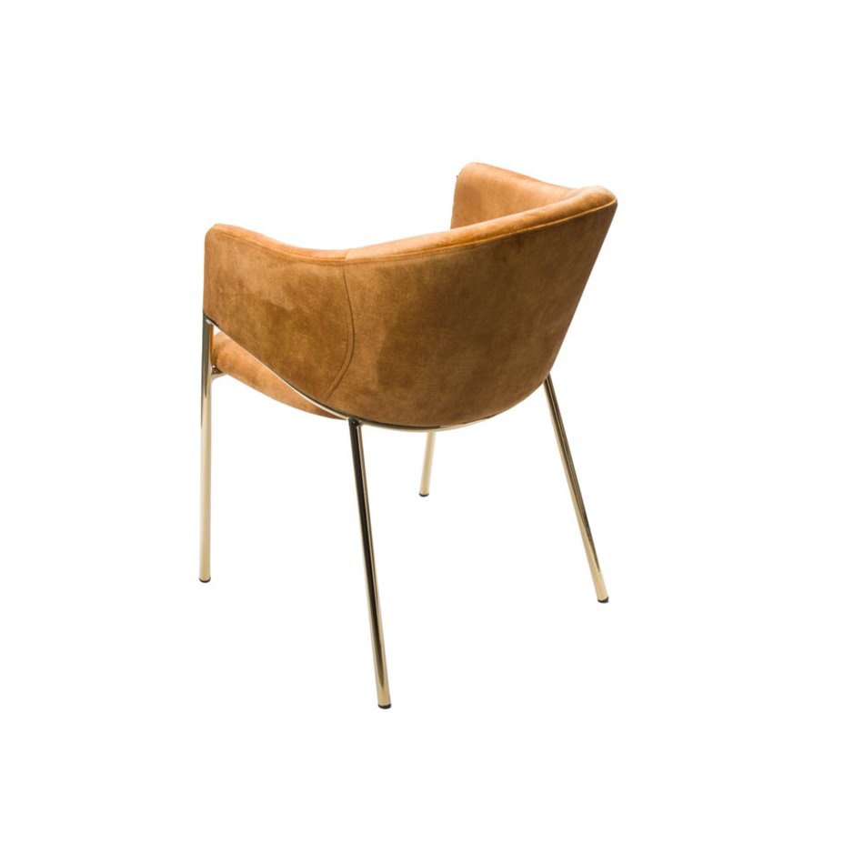 Обеденный стул Undine 211, бархат, 60x51x79, высота сиденья 47см