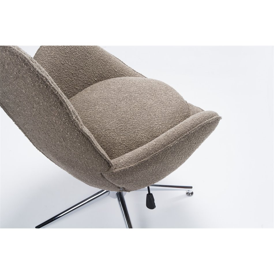 Armchair Dalton SKT-8, brown,104x74x85cm, seat height 45cm