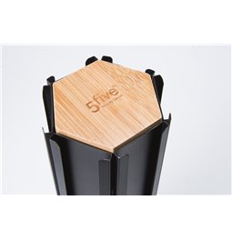 Espresso caps holder, 50, black,D11.5 x H35cm