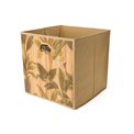 Bambusa kaste Print, naturāla, 31x31cm