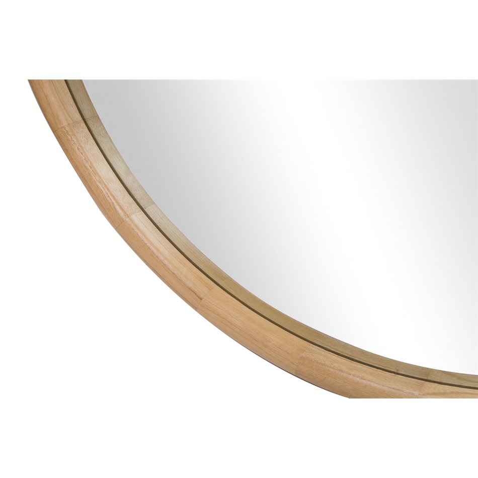 Mirror  Kaliks, wooden, D90x4cm