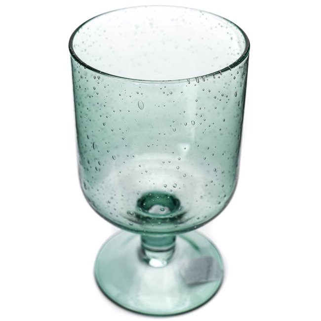 Wine glass Naia, green, H13.8cm D8cm 